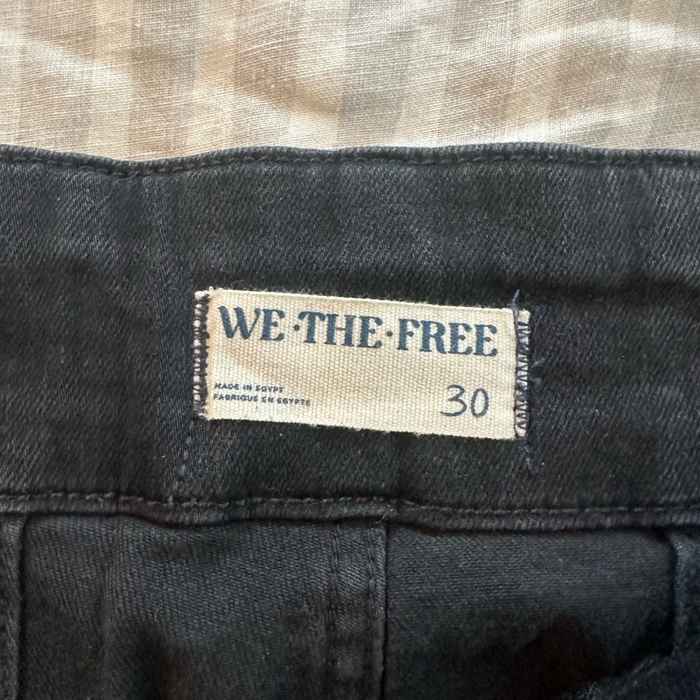 Free People Black Flare & Wide Leg Jeans - Picture 3 of 10